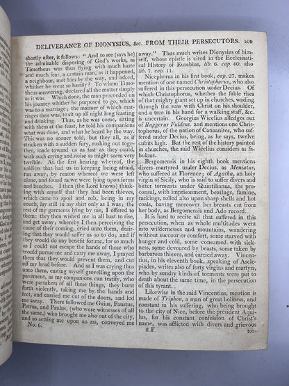 John Foxe's Book of Martyrs, or Christian Martyrology 1803