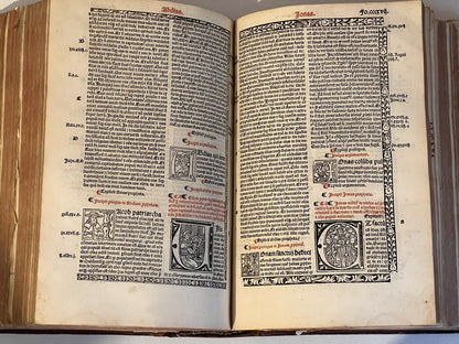 1516 Illustrated Bible - Post Incunable