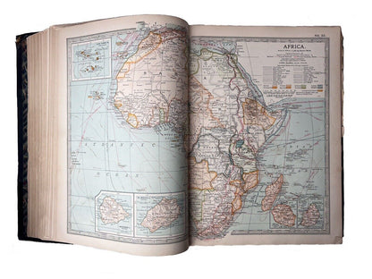 A Beautiful Atlas ILLUSTRATED WITH 124 COLOUR MAPS 1903