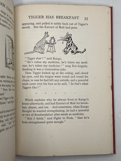 The House at Pooh Corner by A.A. Milne 1928 First Edition First Impression with the Dust Jacket