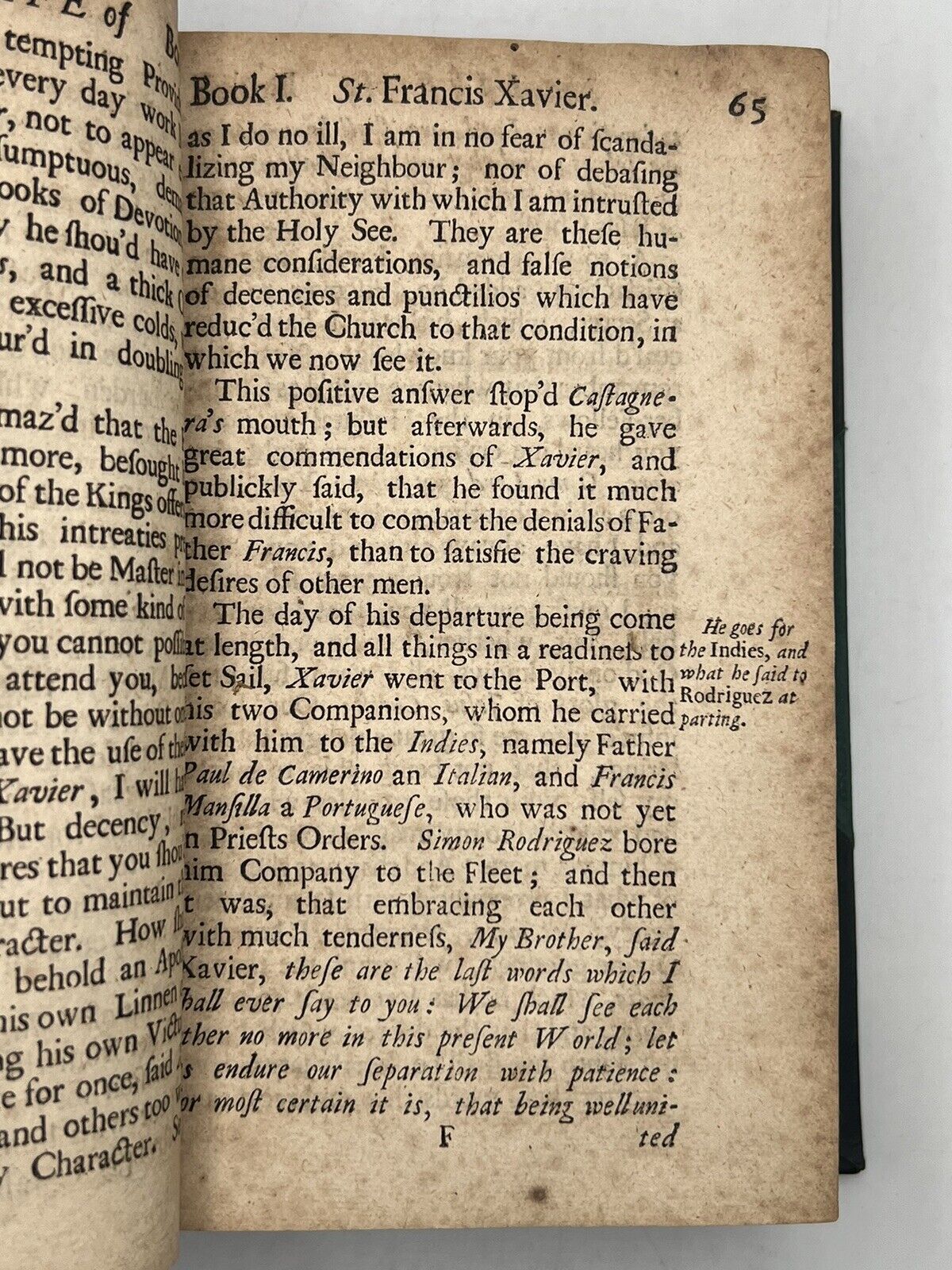 The Life of St. Francis by John Dryden 1688 First Edition