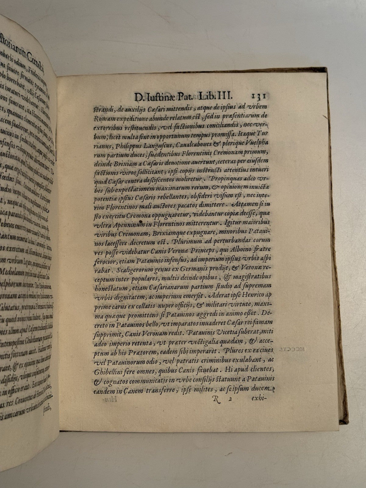 Patavino's History of the Benedictines 1606 First Edition
