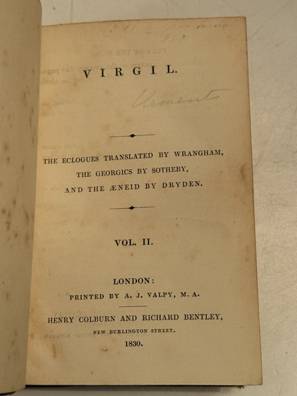 The Works of Virgil 1830