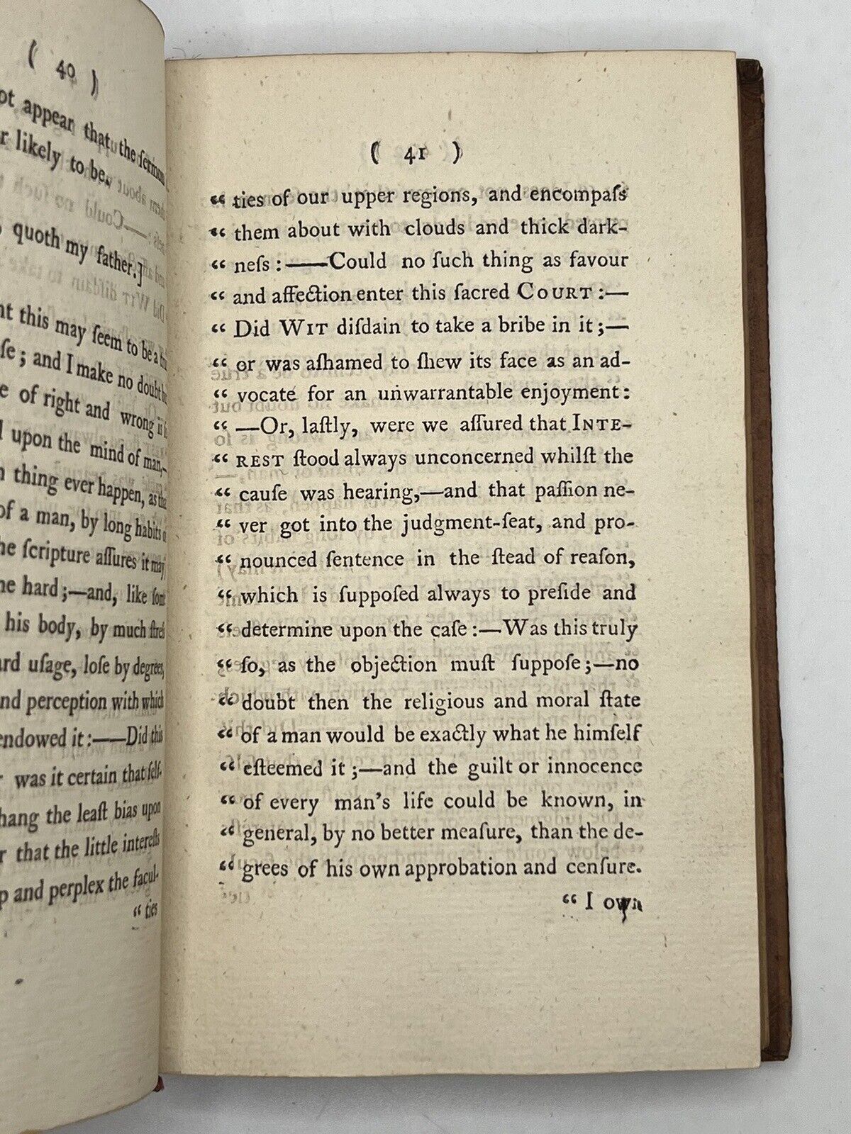 The Life and Opinions of Tristram Shandy by Laurence Sterne 1773