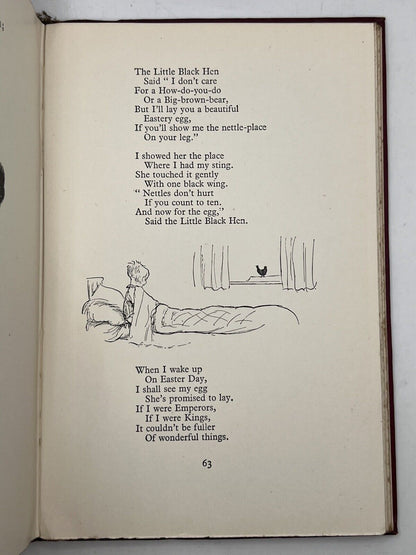 Now We Are Six by A. A. Milne 1927 First Edition First Impression