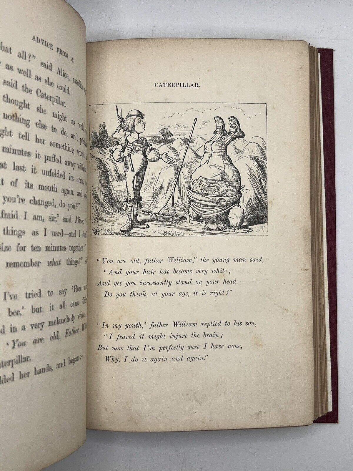 Alice's Adventures in Wonderland by Lewis Carroll 1866 First Edition