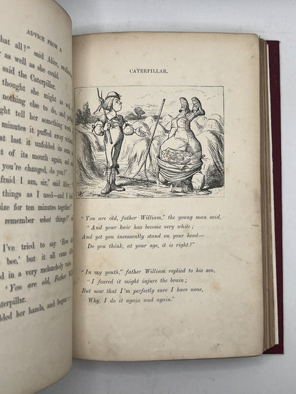 Alice's Adventures in Wonderland by Lewis Carroll 1866 First Edition