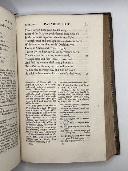 Paradise Lost by John Milton: The Edward Hawkins Edition of 1824