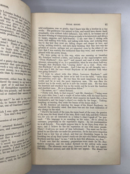 Bleak House by Charles Dickens 1853 First Edition First Impression