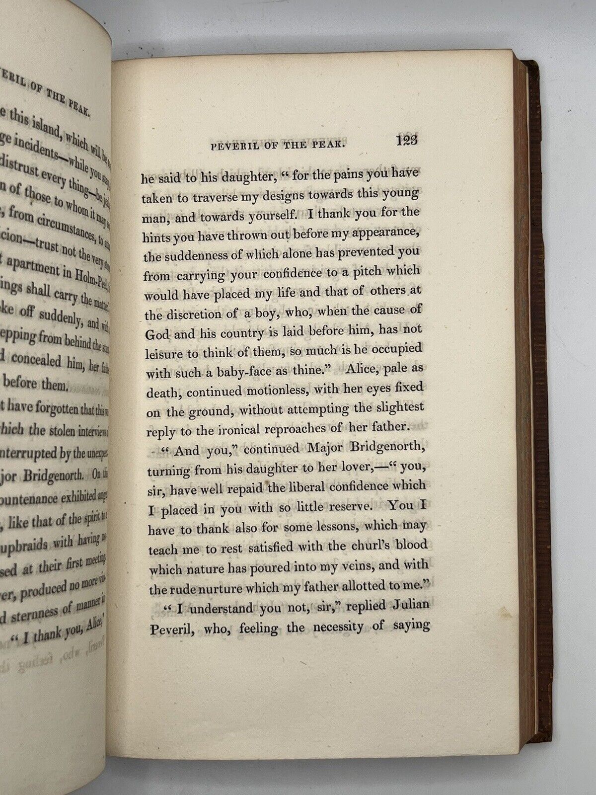 Peveril of the Peak by Sir Walter Scott 1822 First Edition