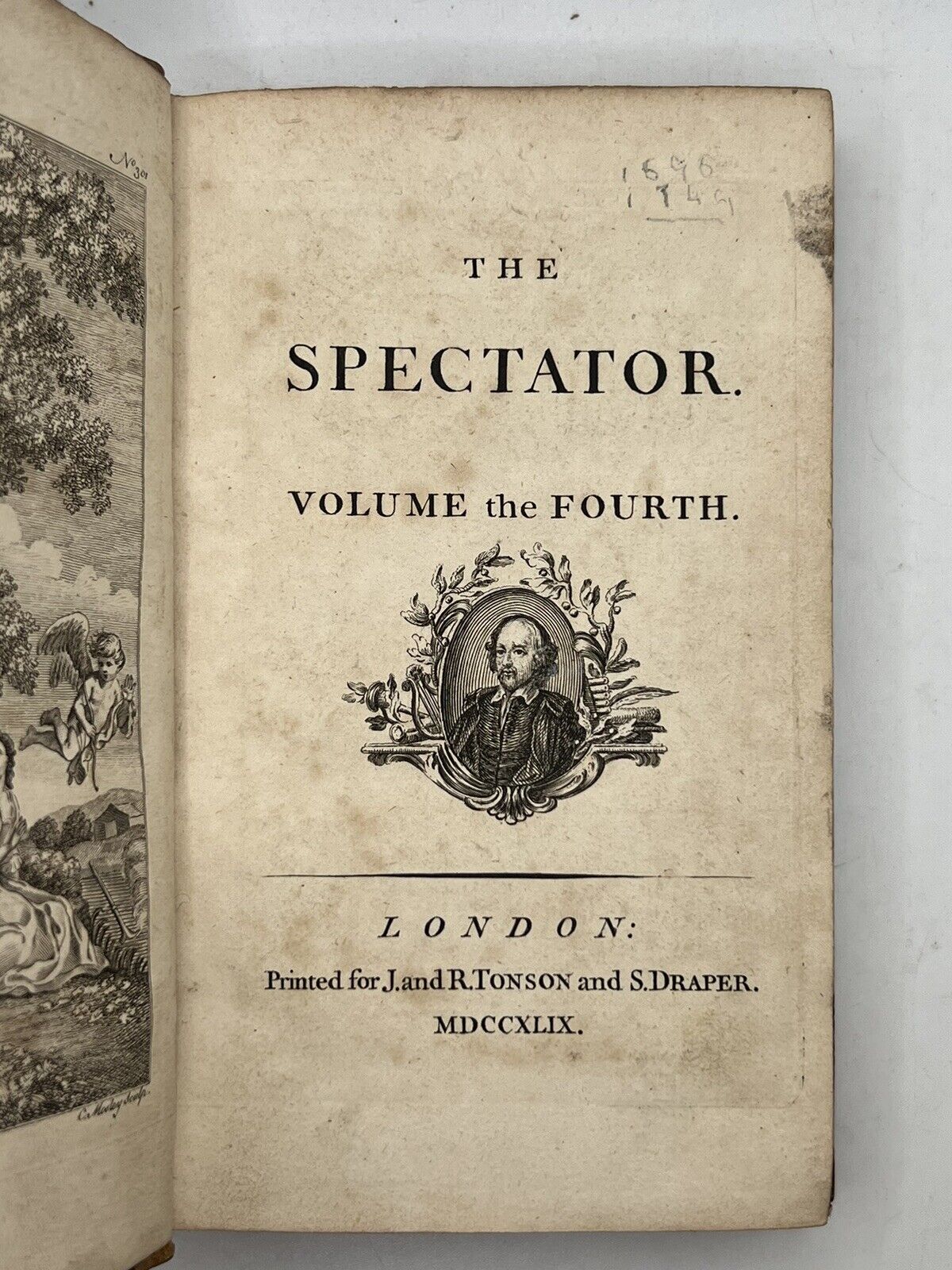 The Spectator by Joseph Addison 1749