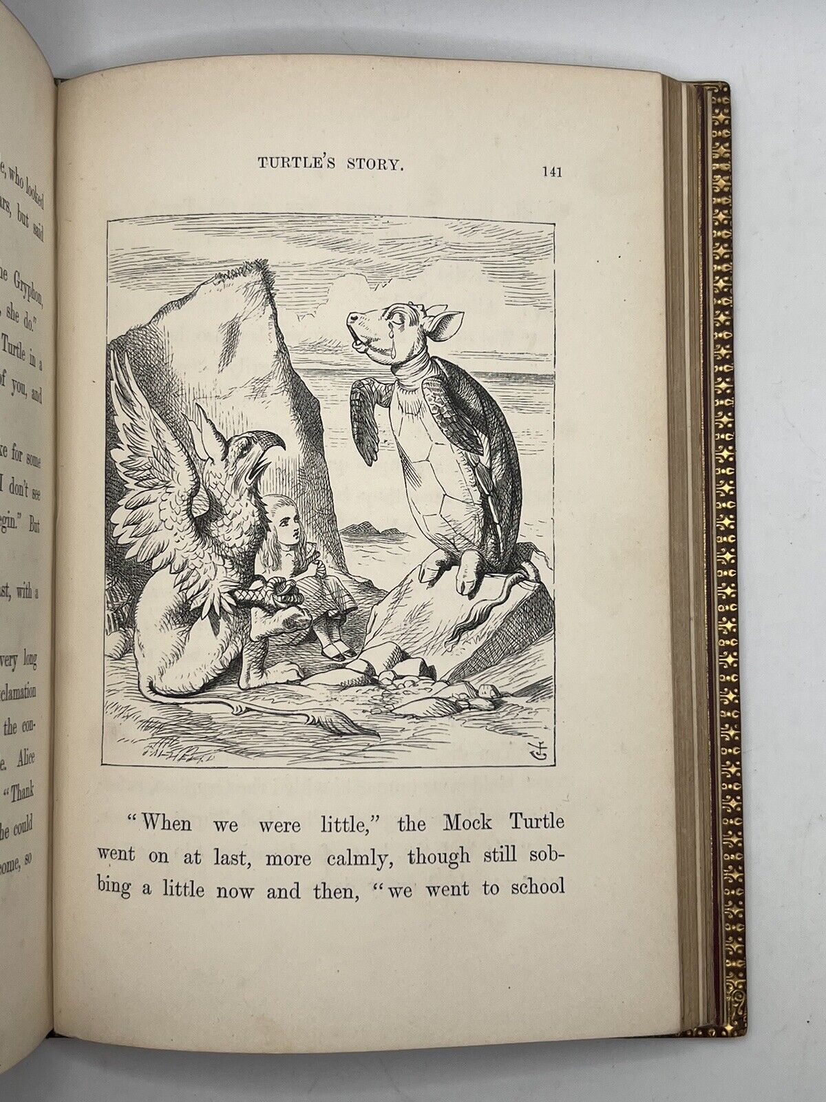 Alice in Wonderland & Through the Looking Glass by Lewis Carroll First Editions