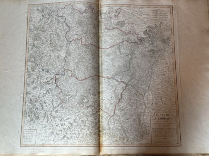 Composite Atlas by Robert de Vaugondy c.1770s Elephant Folio