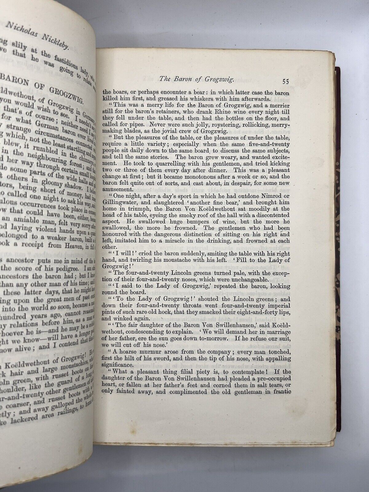 Nicholas Nickleby by Charles Dickens 1890