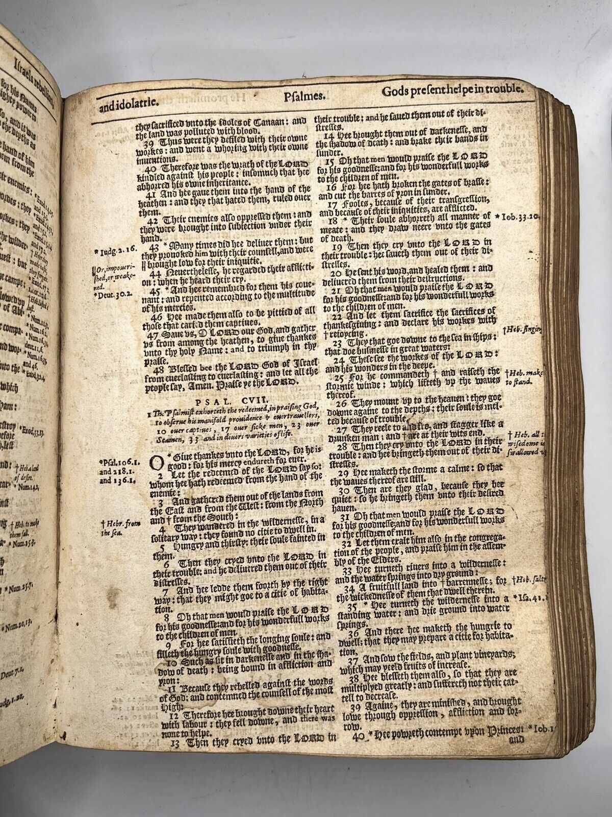 The King James Bible 1621 Rare Early Edition with Misprints