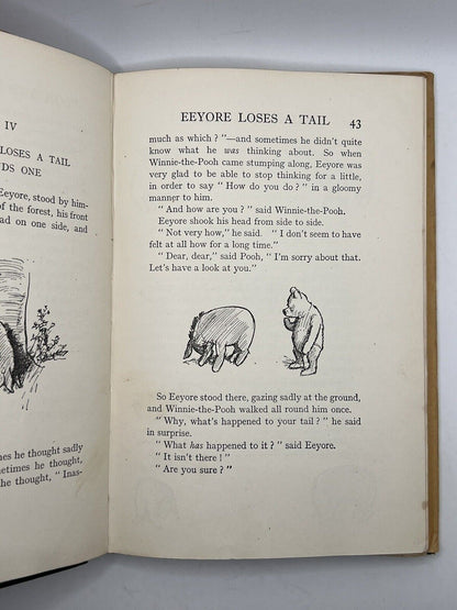 Winnie the Pooh by A. A. Milne 1926  First Edition, First Impression