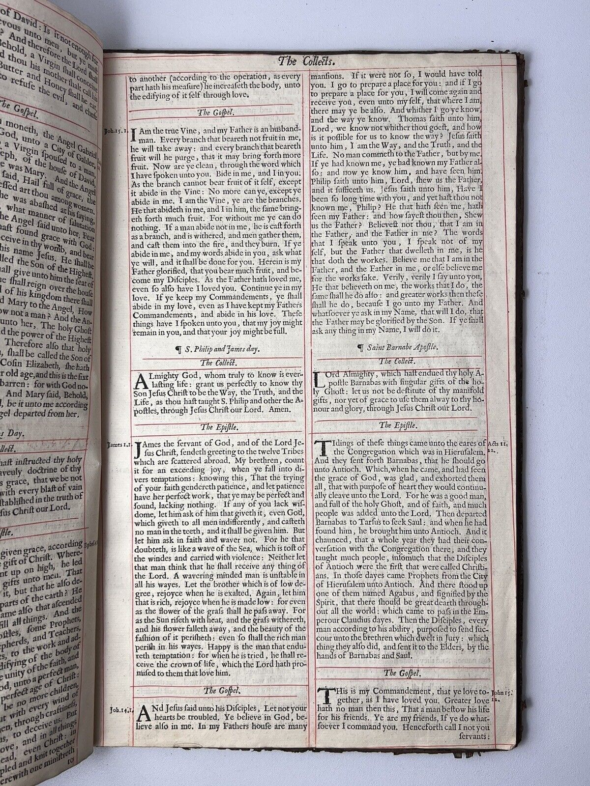 Book of Common Prayer 1660 with Psalms of David