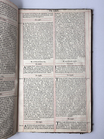 Book of Common Prayer 1660 with Psalms of David