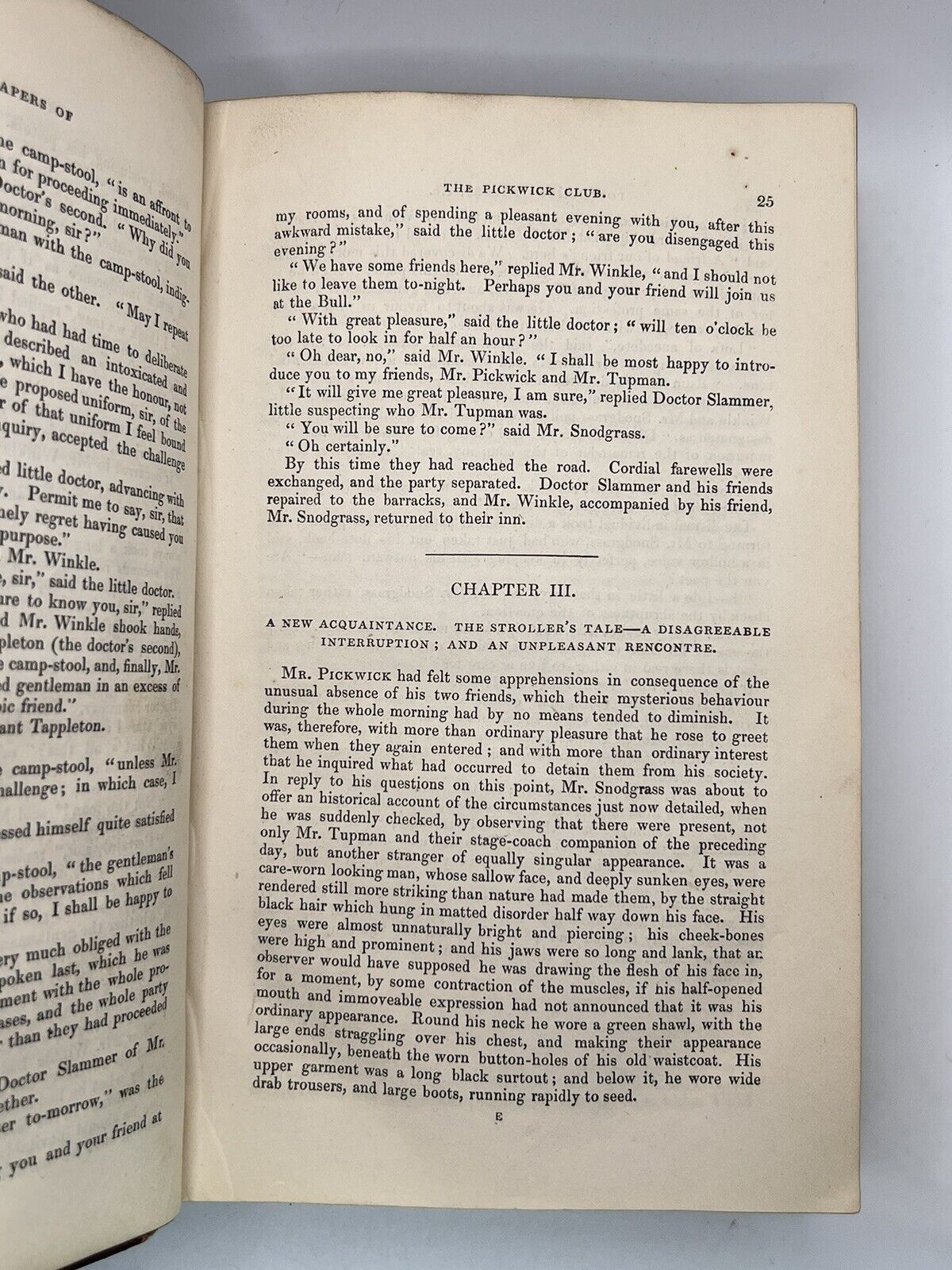 The Pickwick Papers by Charles Dickens 1837 First Edition