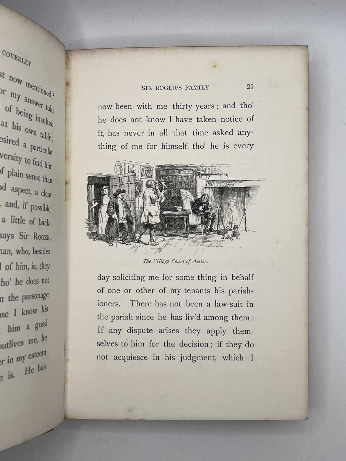 Days with Sir Roger de Coverley 1892 Hugh Thomson Illustrations