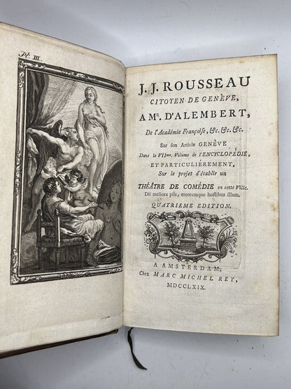 The Works of Jean Jacques Rousseau 1769-1803