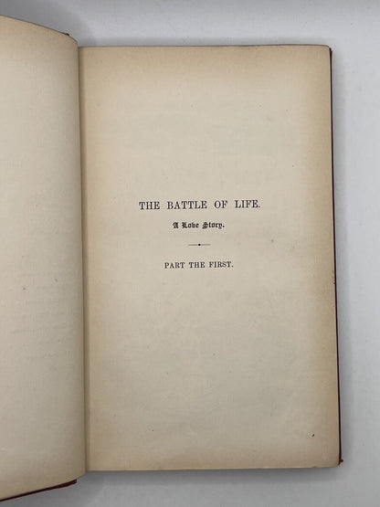 The Battle of Life by Charles Dickens 1846 First Edition