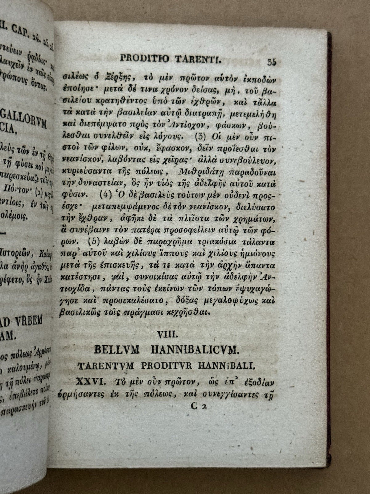 Polybius Histories 1816