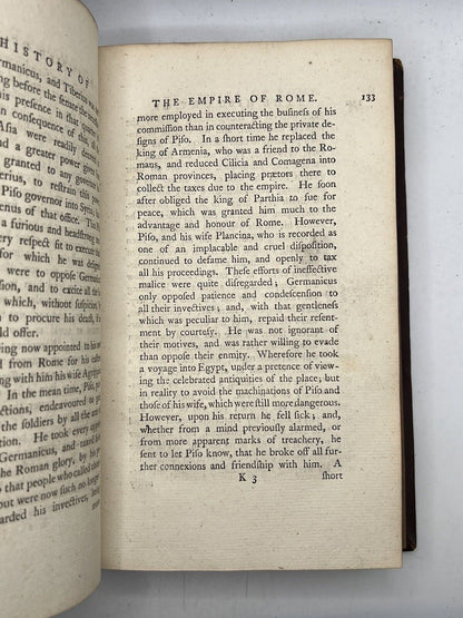 The History of Ancient Rome by Oliver Goldsmith 1769 First Edition