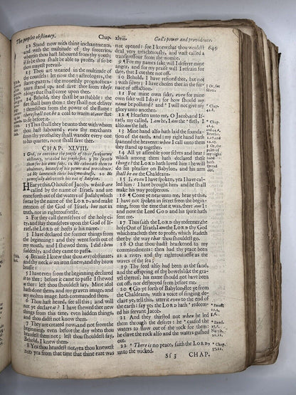 The King James Bible 1653-4