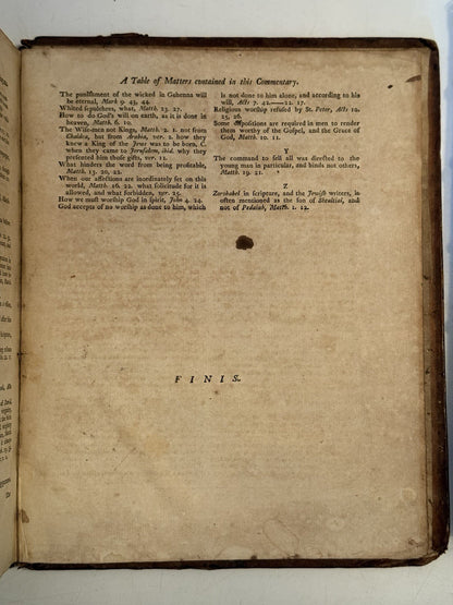 Whitby's New Testament 1761