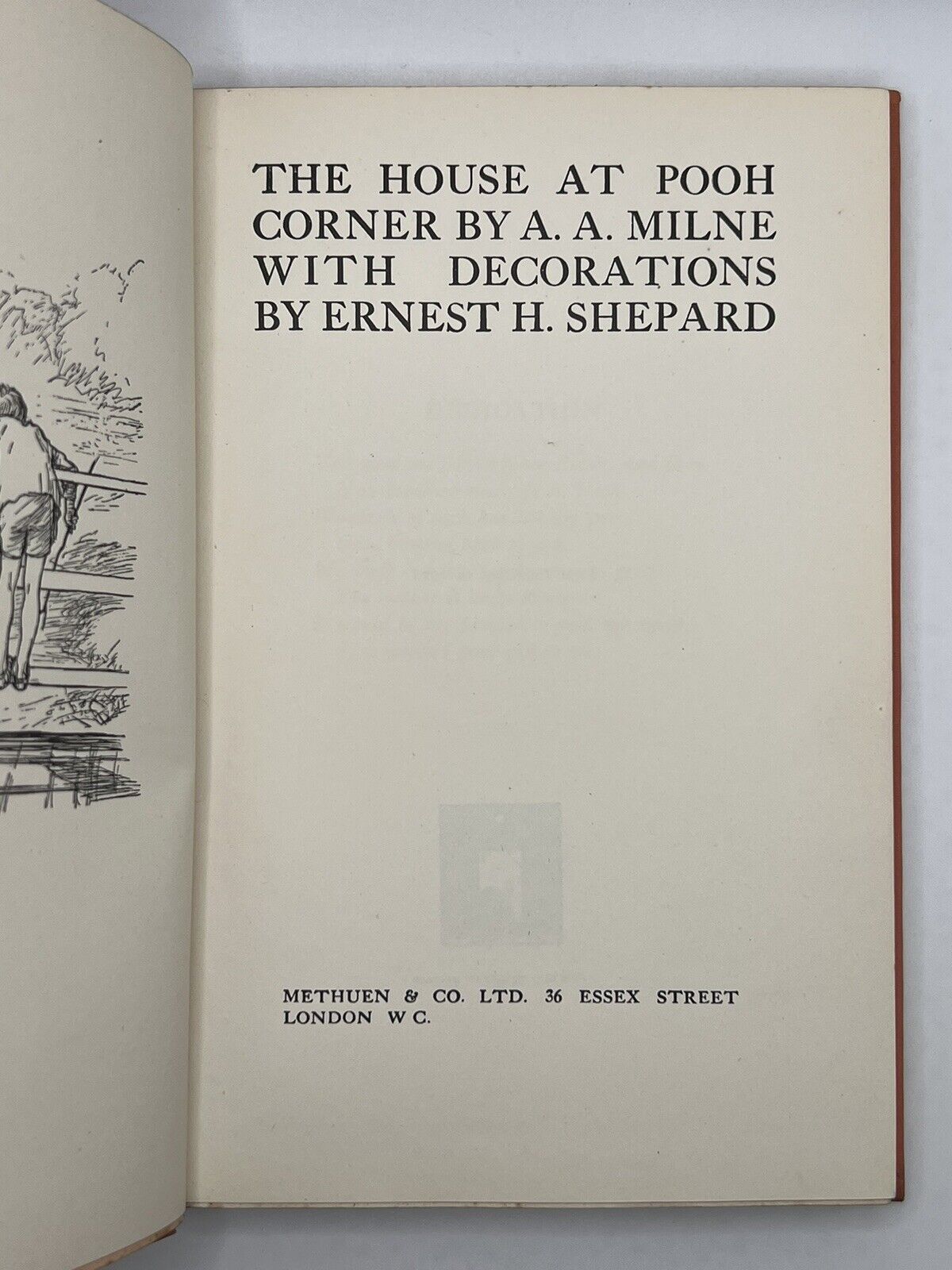 The House at Pooh Corner by A.A. Milne 1928 First Edition First Impression