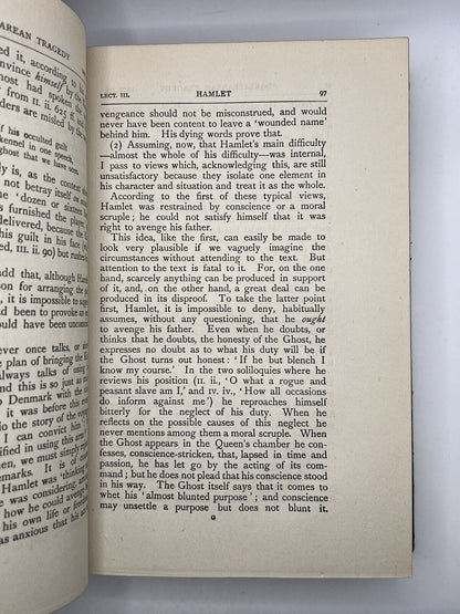 Lectures on Shakespearean Tragedy by A. C. Bradley 1919