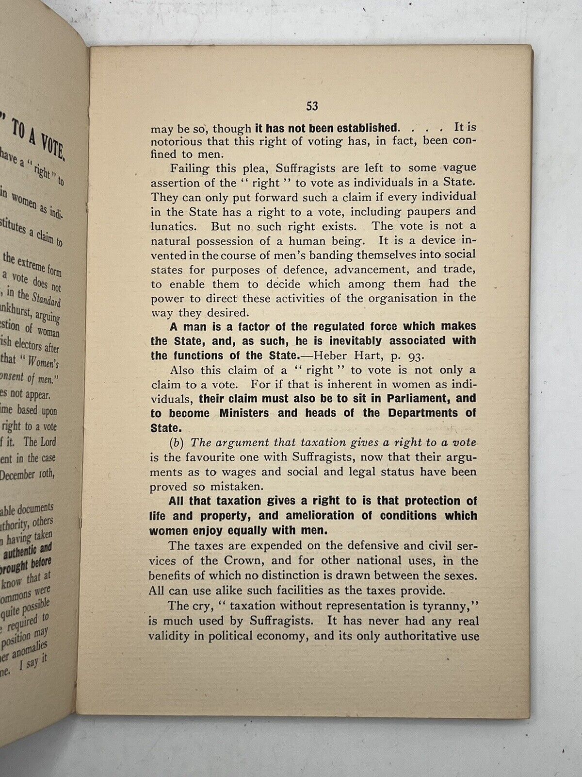 The Anti-Suffrage Handbook 1912