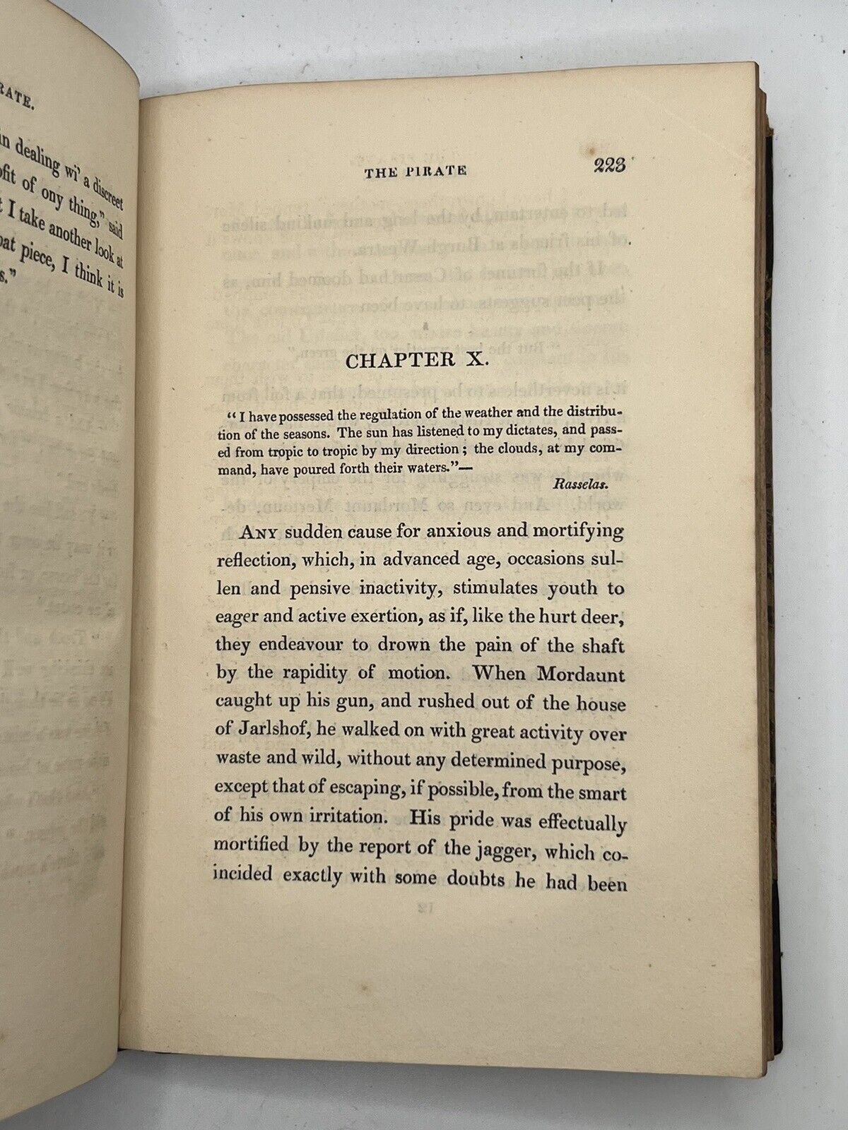 The Pirate By Sir Walter Scott 1822 First Edition