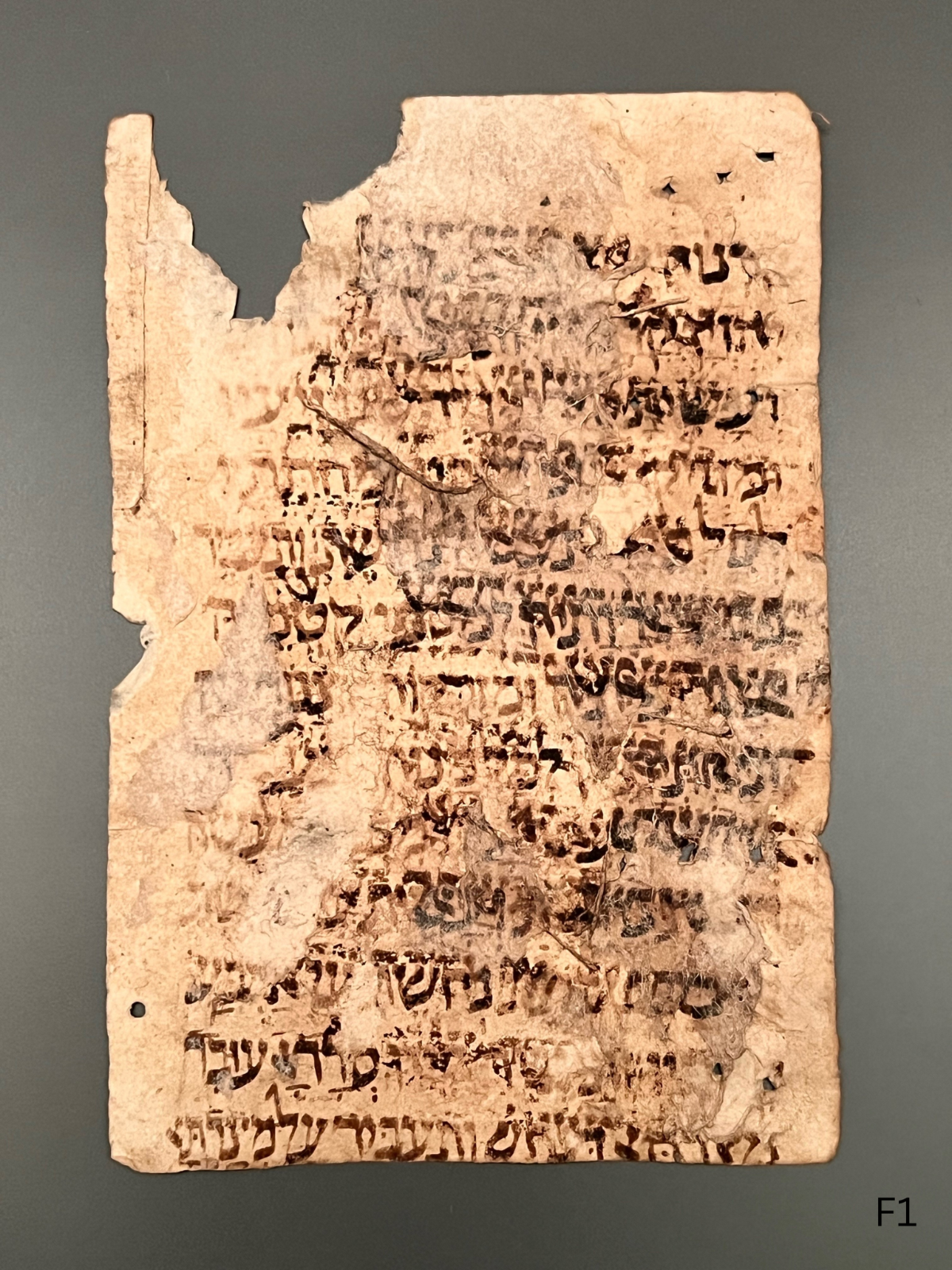 11th Century Biblical Hebrew Codex; Containing the Book of Exodus