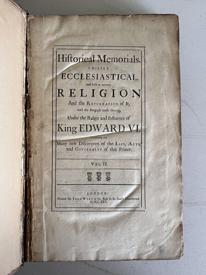 Henry VIII: Church of England Reformation by John Strype 1721