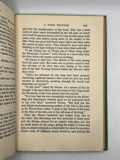 The Hobbit by J. R. R. Tolkien 1946 First Edition Fourth Impression