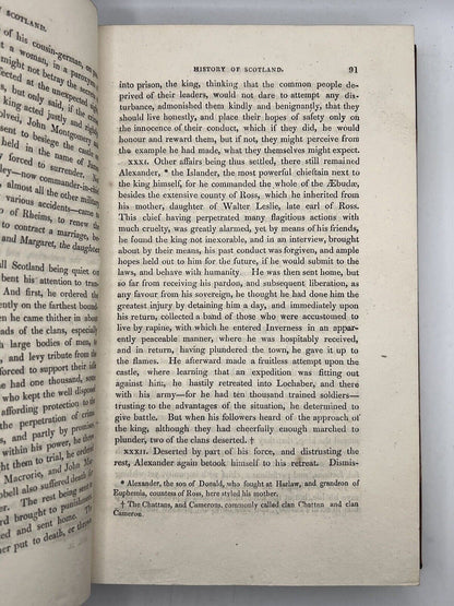 The History of Scotland by James Aikman & John Struthers 1827-8