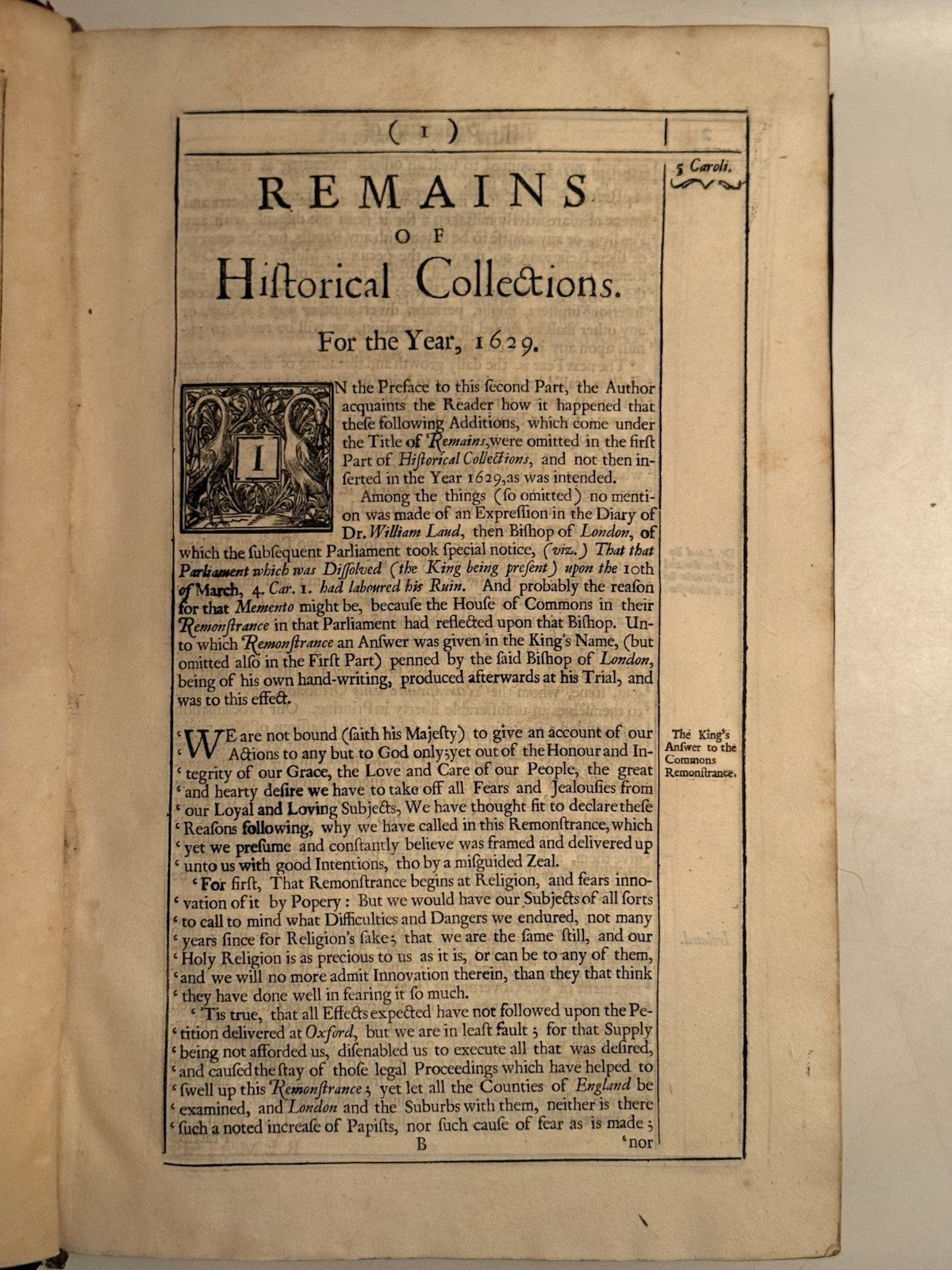 Rushworth History of England 1659-80 First Edition