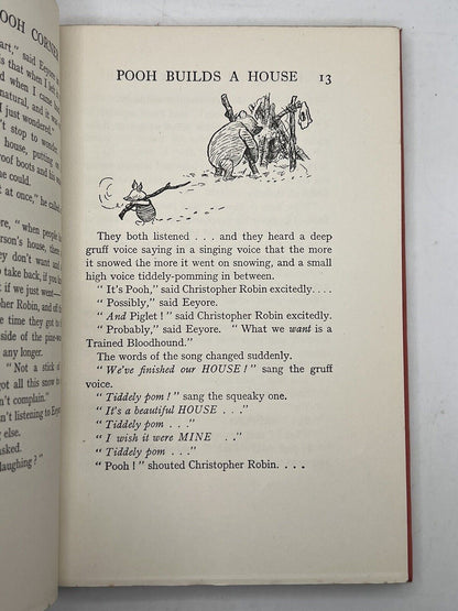 The House at Pooh Corner by A. A. Milne 1928 First Edition First Impression IMP Dust Jacket