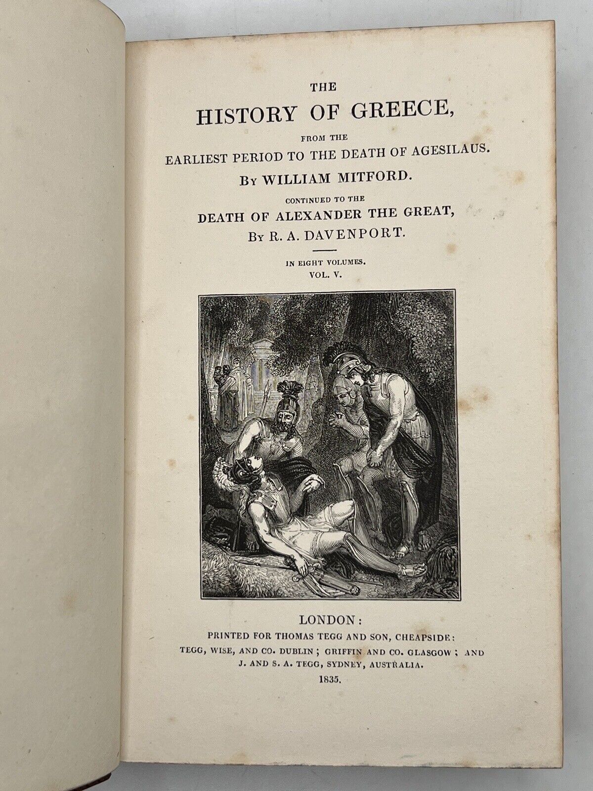 The History of Ancient Greece by W.Mitford 1835