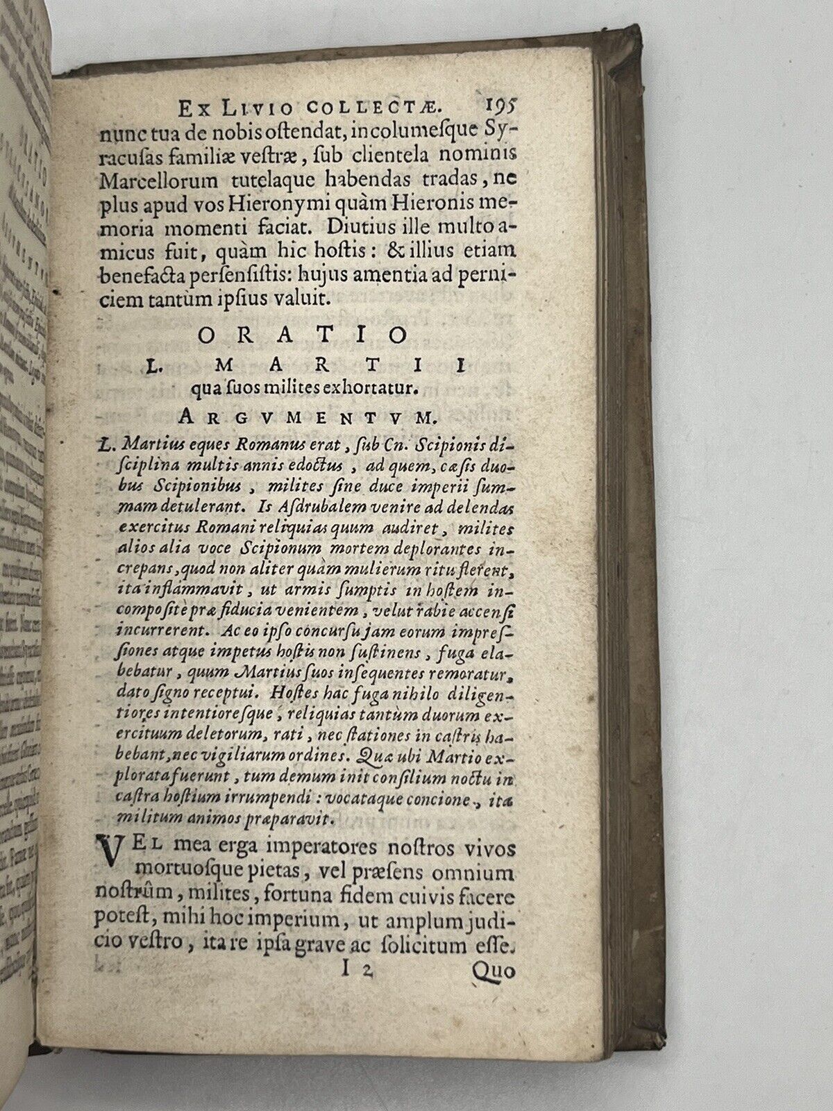 Latin Historians; Sermons, Speeches, Oratory 1652 Elzevir Press