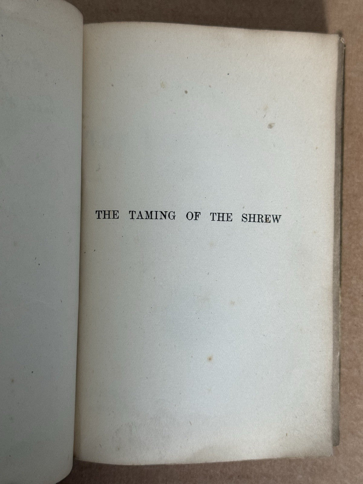 The Taming of the Shrew by William Shakespeare 1902