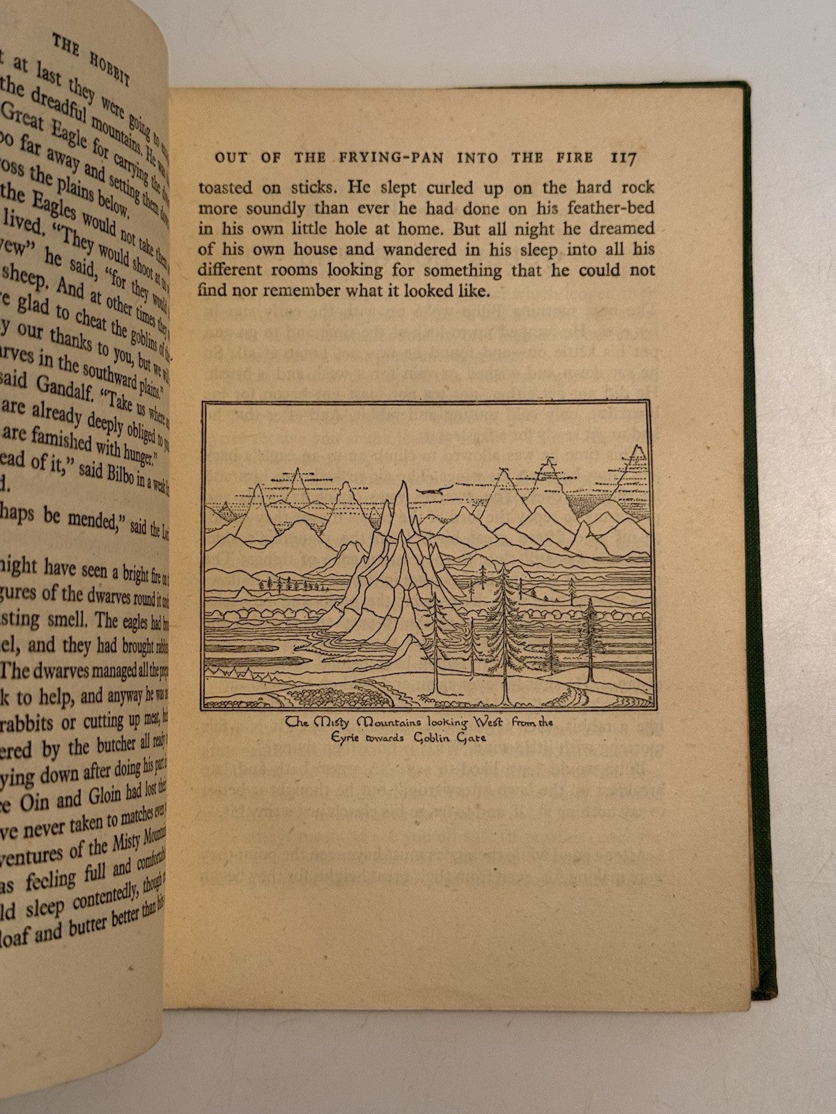 The Hobbit by J.R.R. Tolkien 1942 First Edition Third Impression