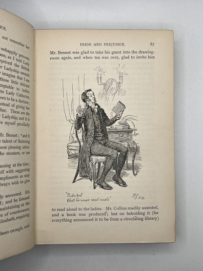 Pride and Prejudice by Jane Austen 1894 First Peacock Edition