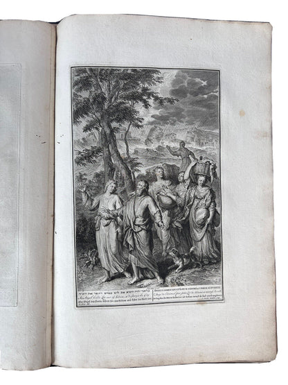 A Stunning Set of 40 HUGE Biblical Prints / Plates After G. Hoet (c.1700)