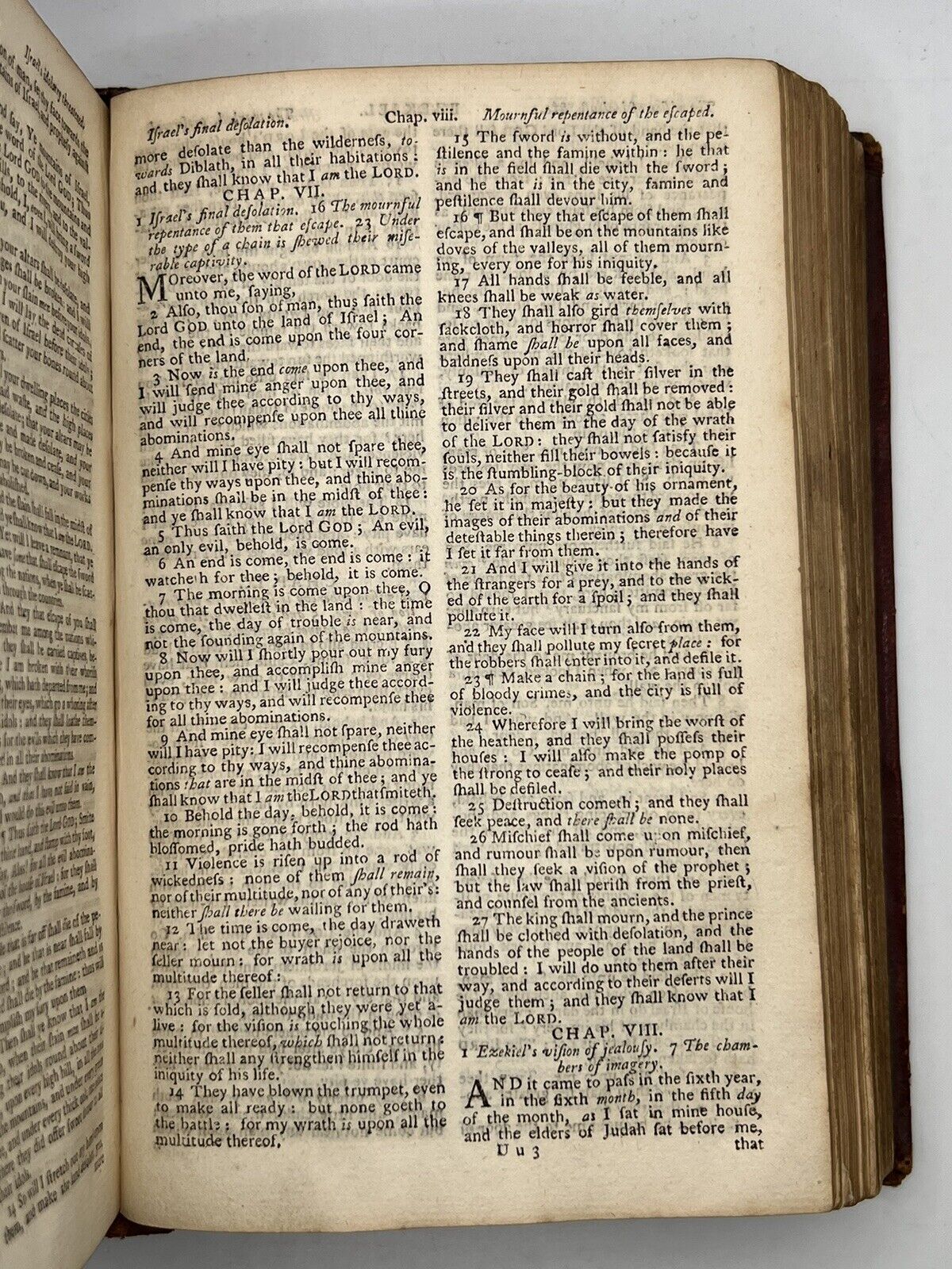 Antique King James Bible 1765