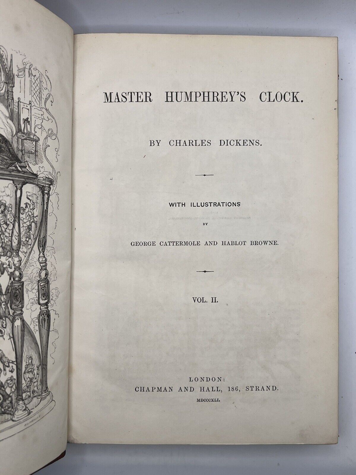 Master Humphrey's Clock by Charles Dickens 1840-41 First Edition with Barnaby Rudge