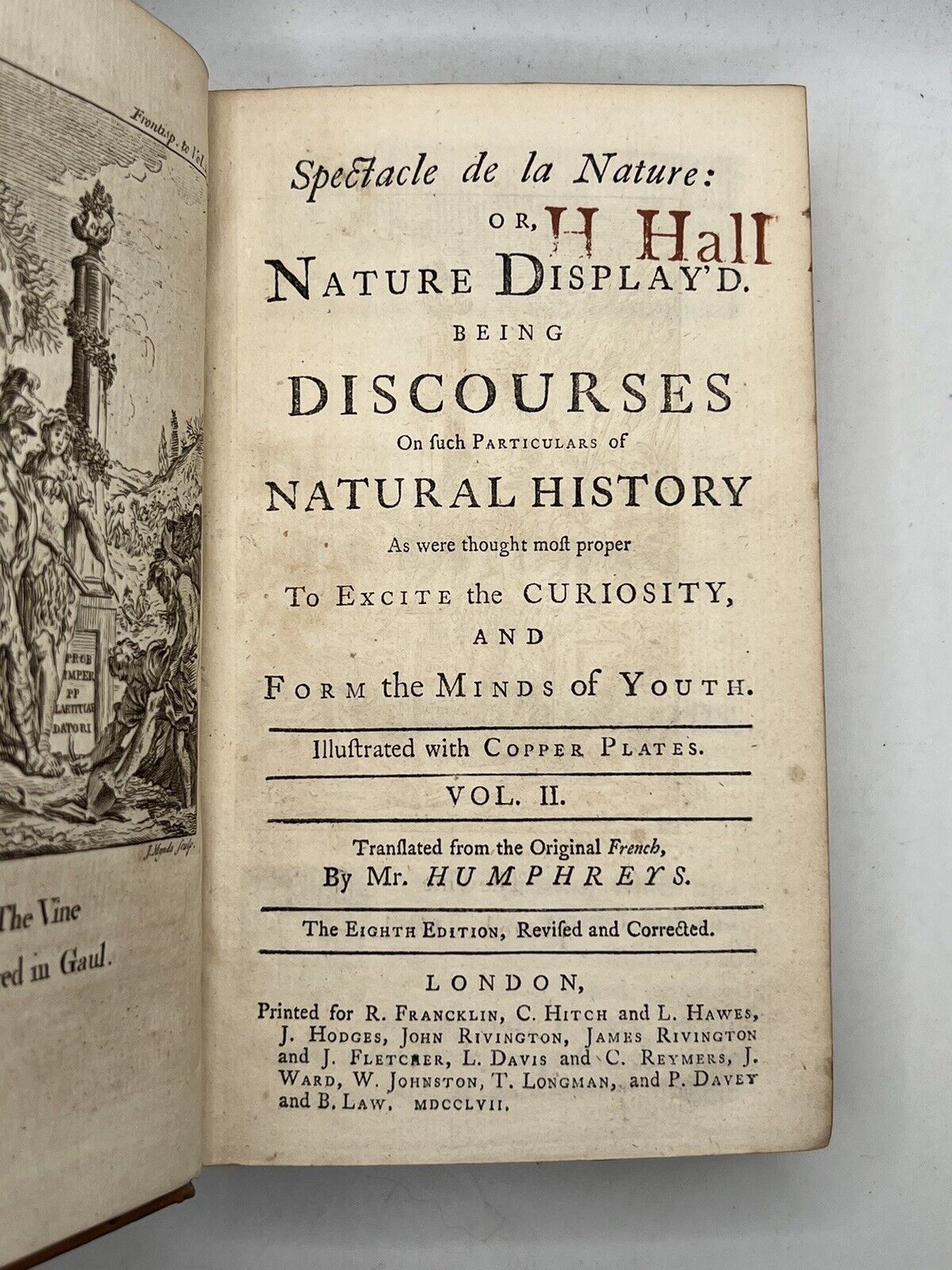 Nature Displayed 1757-1763