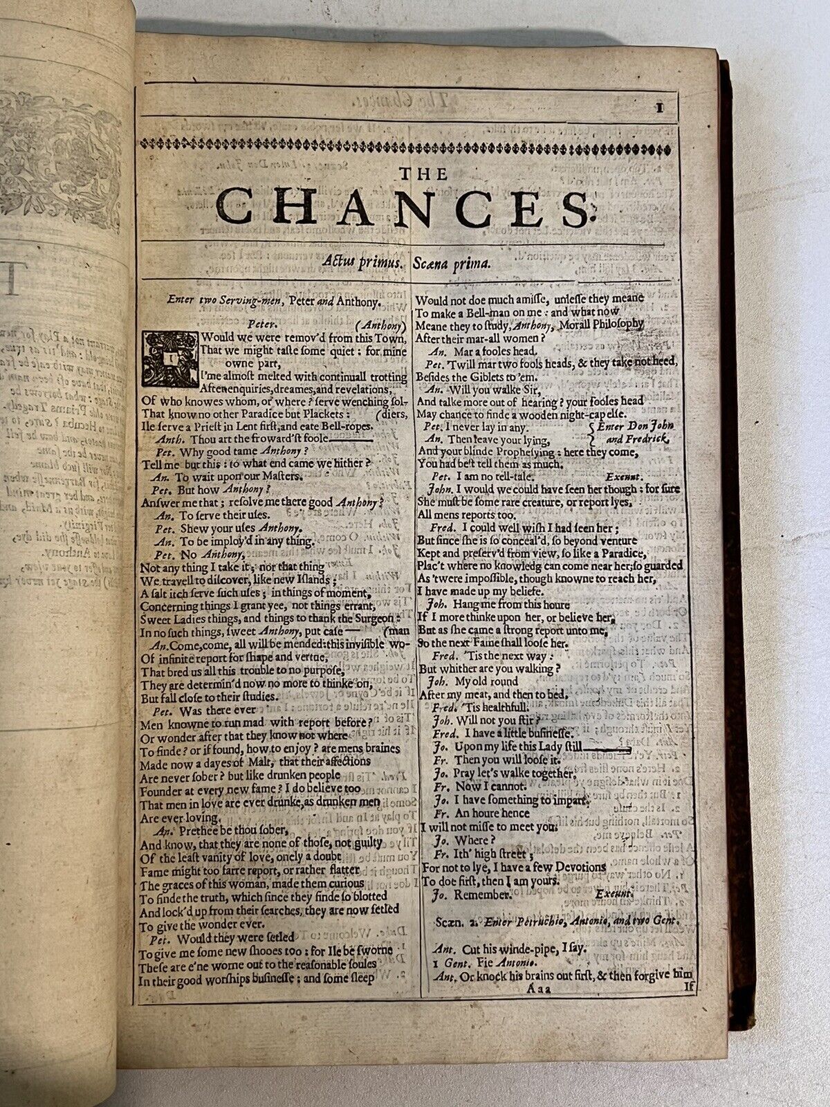 The First Folio of Beaumont & Fletcher 1647